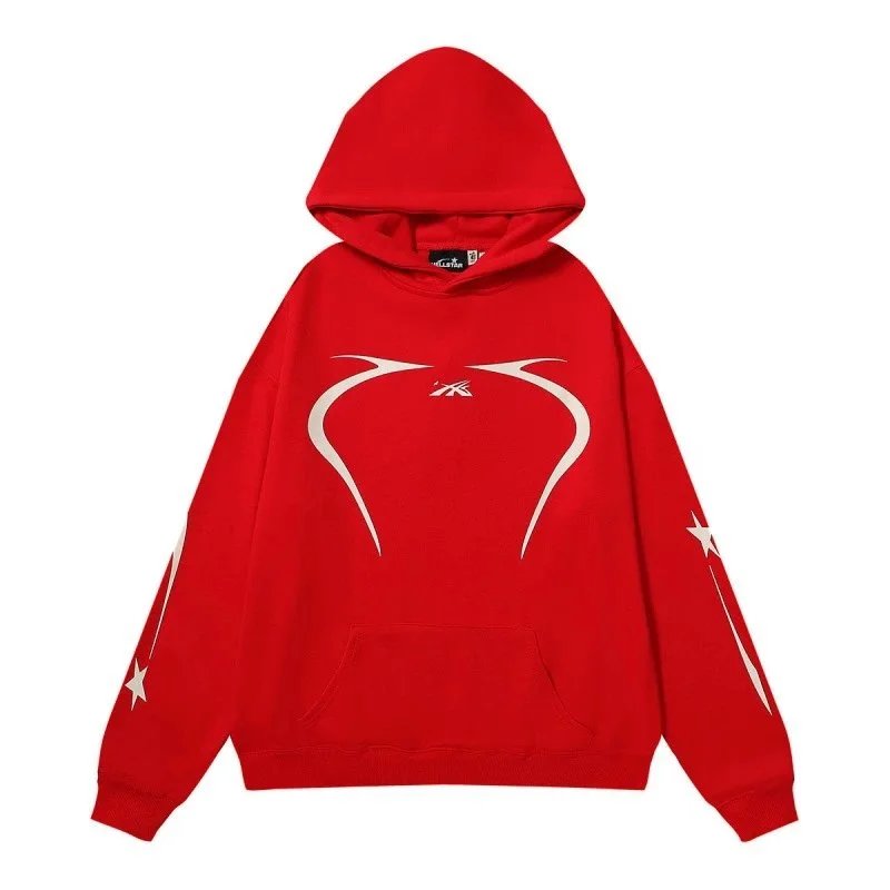 Hellstar Hoodies & Sweatshirts Graphic-print pullover hoodie — ALBB-LMWY-0060