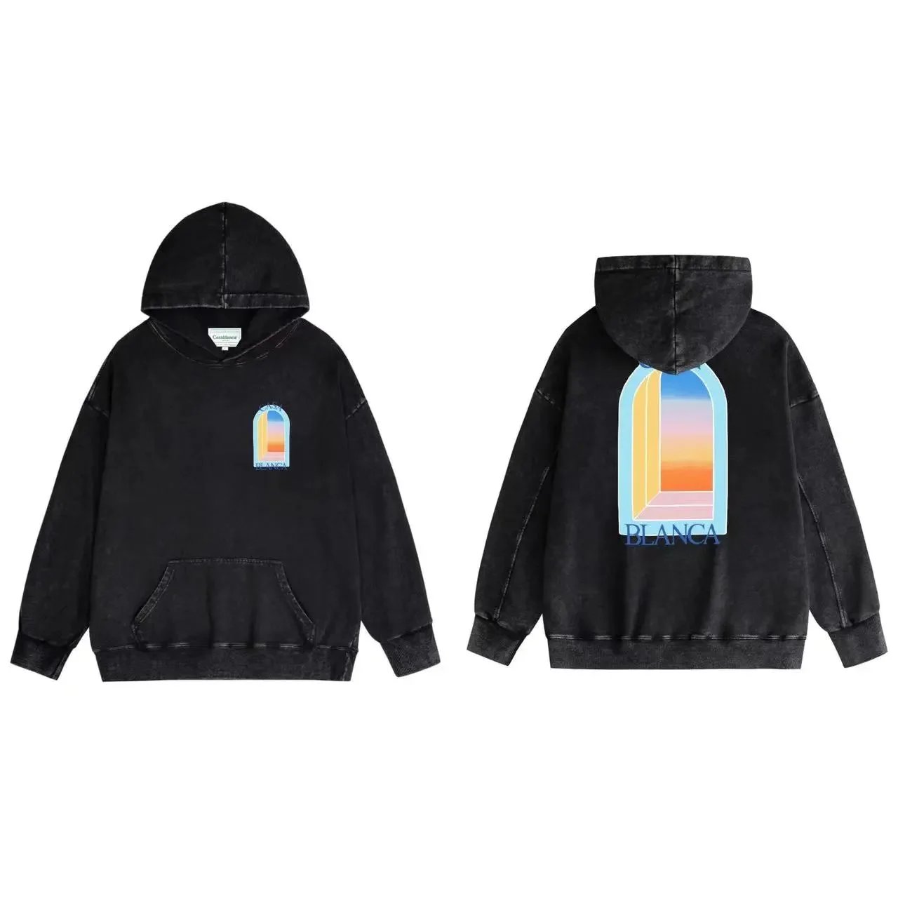 Blanca Archway Gradient Hoodie Brown - 10