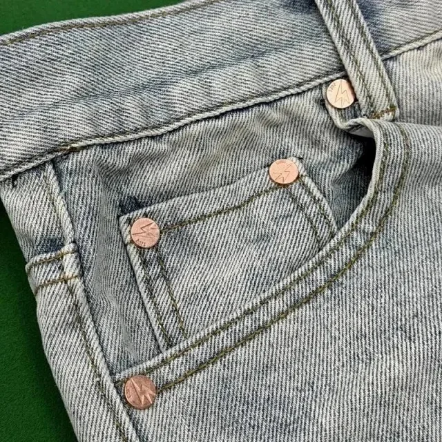 Unbranded Jeans Decorative patchwork straight-leg product detail image 8