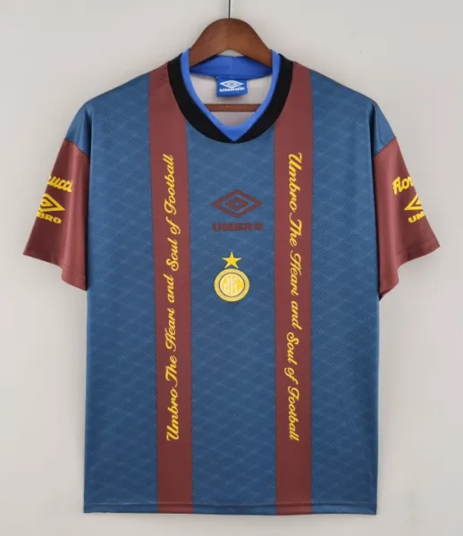 Umbro x Inter Milan 1997-98 Away Jersey Blue Burgundy - 1