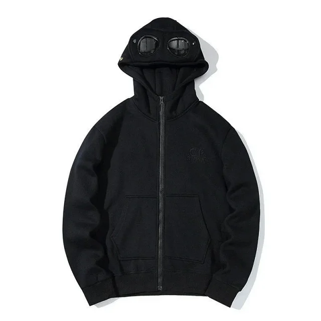 C.P. Company Hoodies & Sweatshirts Zip-up goggle-hood sweatshirt product detail image 3