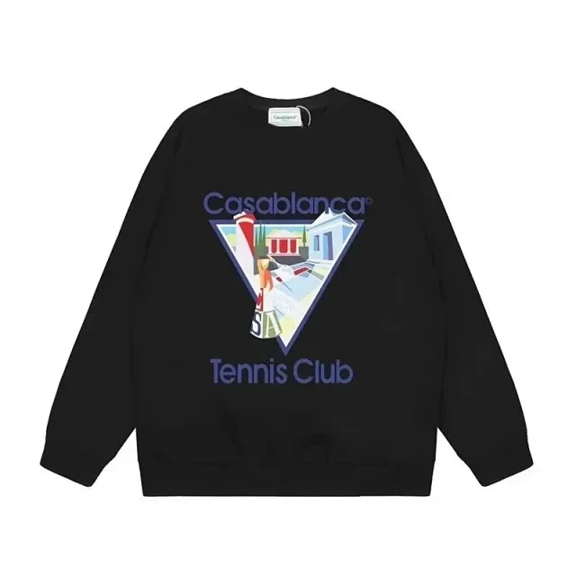 Casablanca Hoodies & Sweatshirts Graphic crewneck sweatshirt product detail image 4