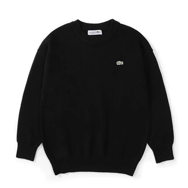 Lacoste Knitwear Crew-neck knit sweater with crocodile logo product detail image 9