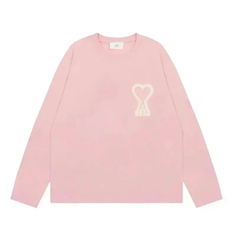 AMI Paris Hoodies & Sweatshirts de Coeur logo crewneck sweatshirt image 7