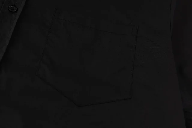 Balenciaga Shirts Short-Sleeve Logo-Print Button-Up Shirt product detail image 7