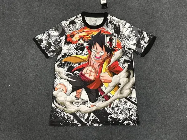 One Piece x Japan National Team Graphic Print T-Shirt Multicolor - 1
