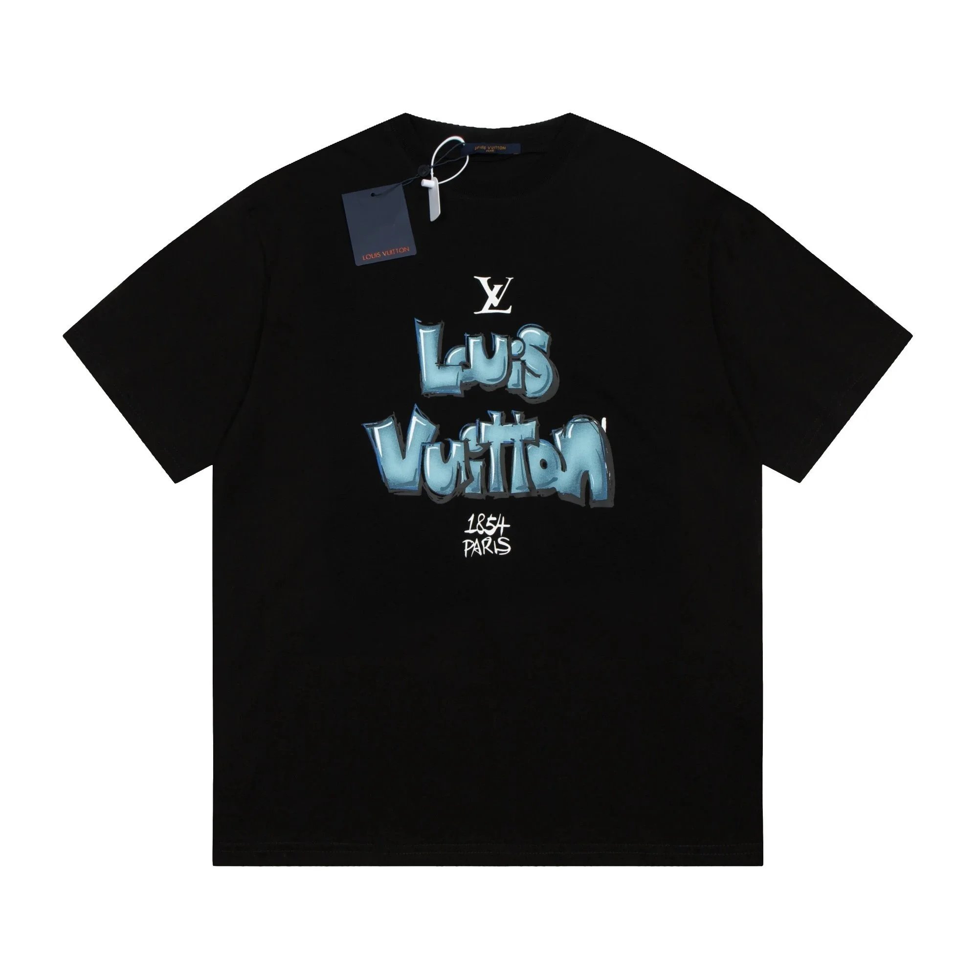 Evisu T-Shirts Graphic Crew-Neck T-Shirt — 34