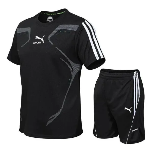 Nike Sport Performance Set Black/White Activewear - 8