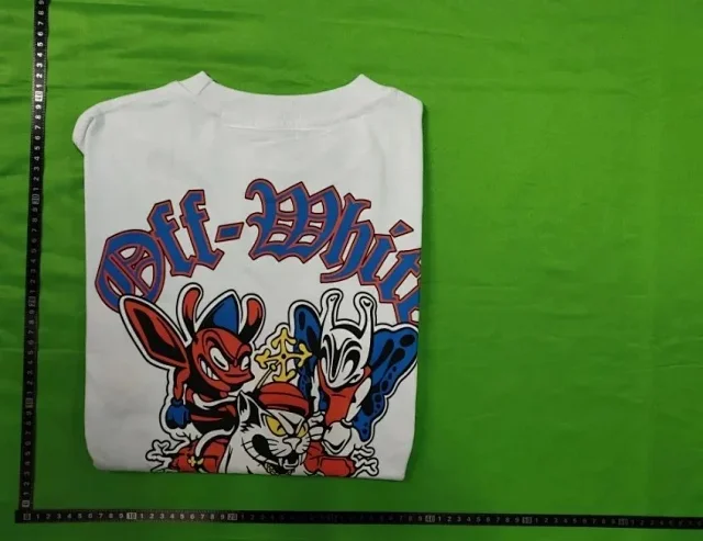 Off-White T-Shirts Graphic Print Crewneck T-Shirt product detail image 5
