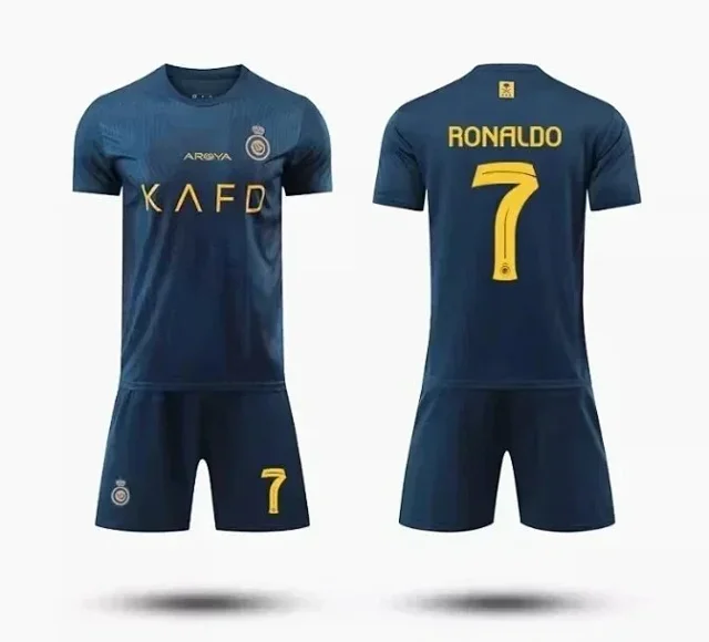 Al Nassr Football Jerseys Cristiano Ronaldo 7 jersey product detail image 6