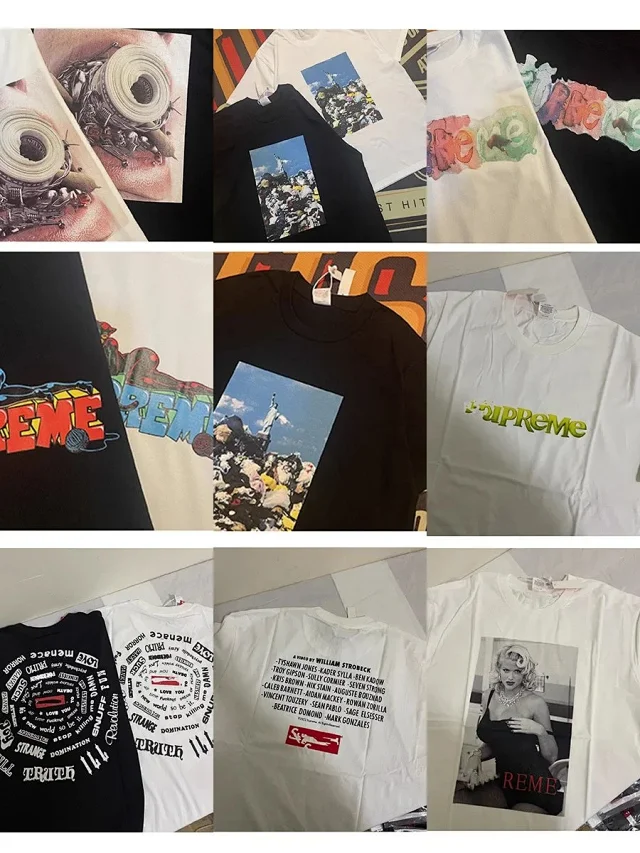 Supreme T-Shirts Short-Sleeve Graphic Print product detail image 1