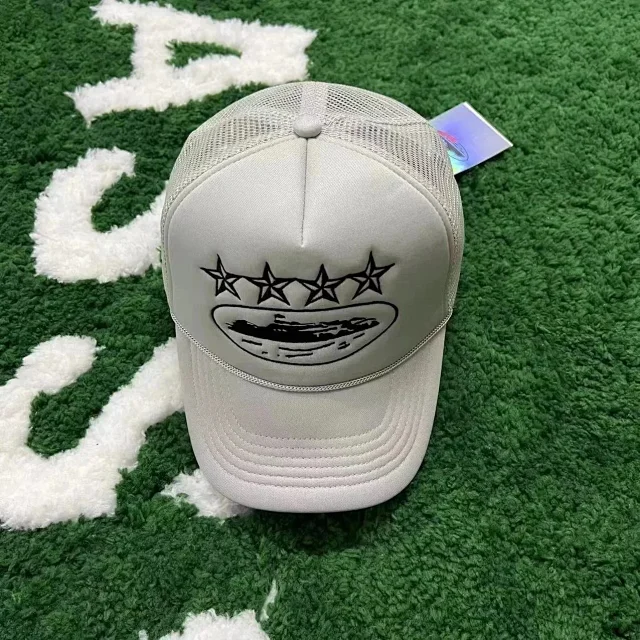 Guerrilla Hats Mesh Trucker Cap with Oval Graphic Emblem product detail image 2