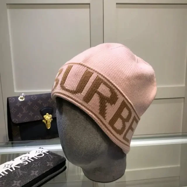 Burberry Hats Logo Knit Beanie product detail image 7