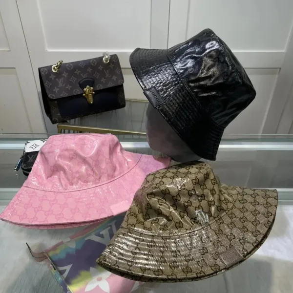 Gucci GG Monogram Red Baseball Cap - 9