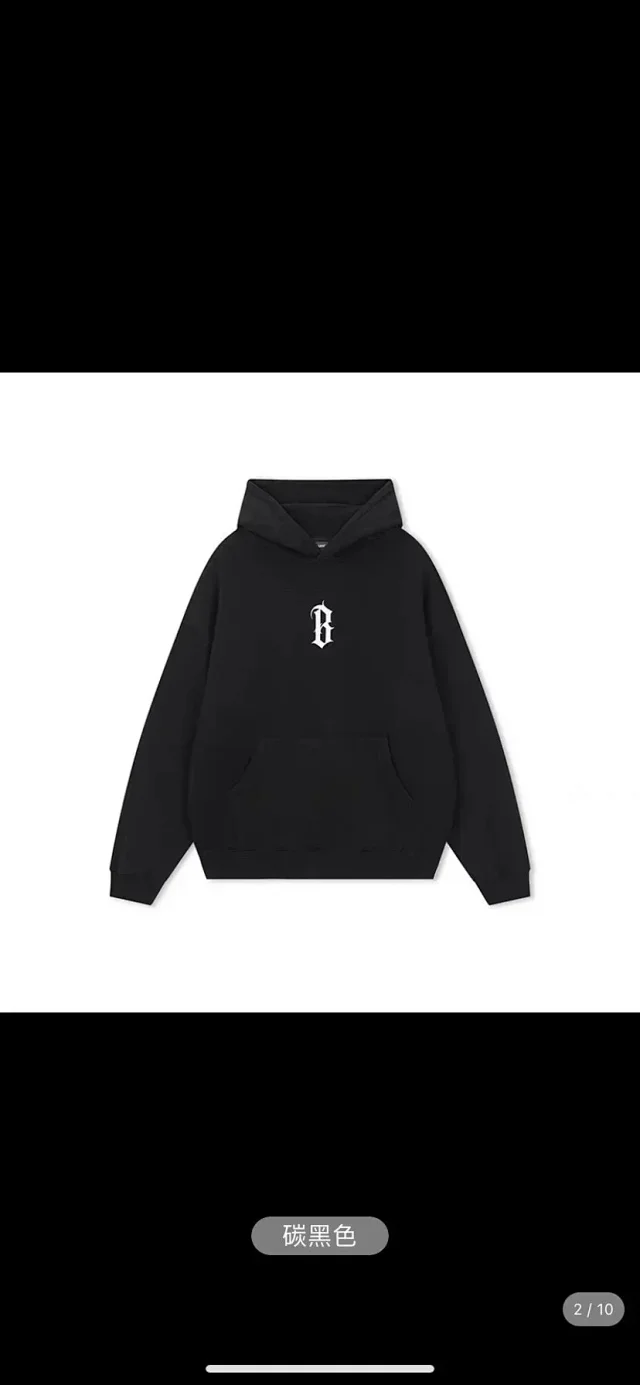 Givenchy Hoodies & Sweatshirts Hooded Pullover with Kangaroo Pocket and Monogram Print product detail image 6
