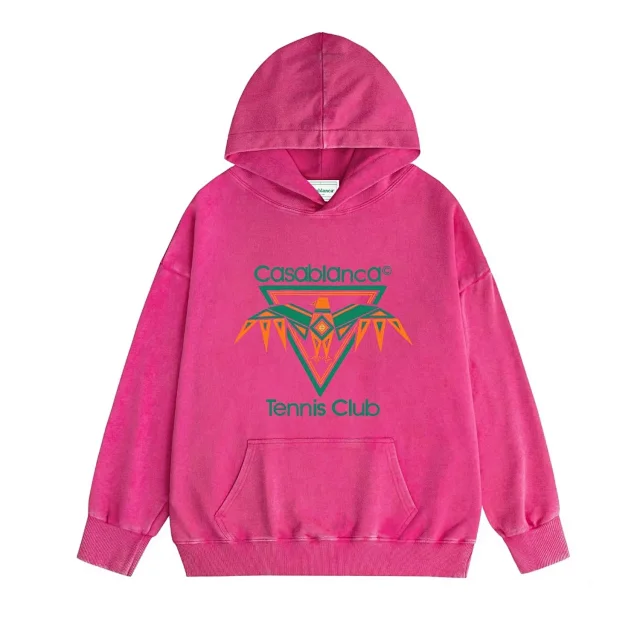 Casablanca Hoodies & Sweatshirts Graphic Print Pullover Hoodie product detail image 8