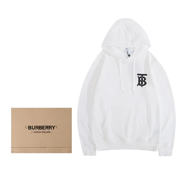 Givenchy Hoodies & Sweatshirts Hooded Pullover with Kangaroo Pocket and Monogram Print product detail image 12