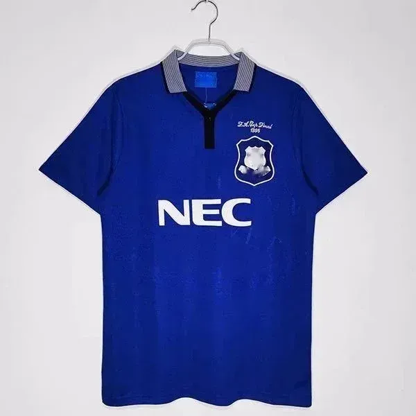Everton FC 1994 NEC Sponsor Polo Navy Blue - 1