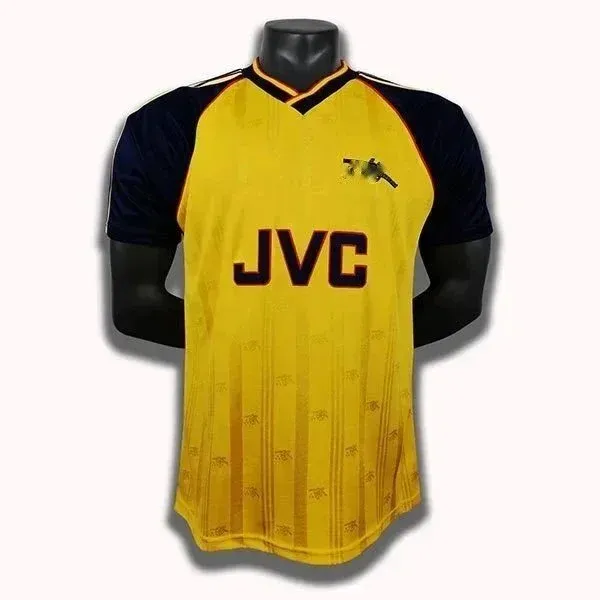Arsenal x JVC 1989-90 Away Jersey Yellow - 1