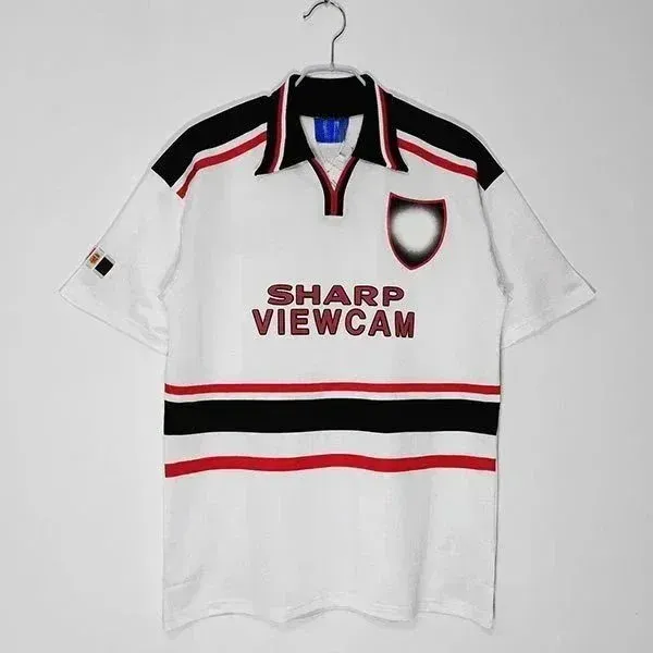 Sharp Viewcam Sponsorship Jersey White/Black/Red Polo - 1