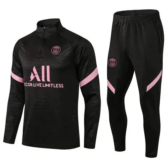 Paris Saint-Germain Tracksuits Long-Sleeve Half-Zip Training Tracksuit Set product detail image 3