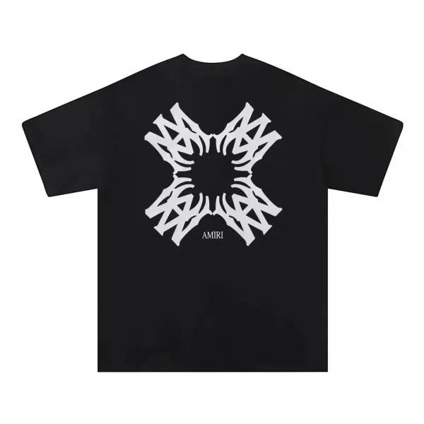 Amiri Symmetry Graphic Black T-Shirt - 1