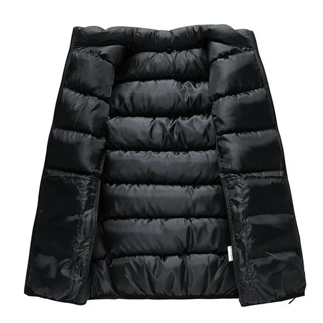 adidas Vests Quilted padded stand-collar zip vest product detail image 6