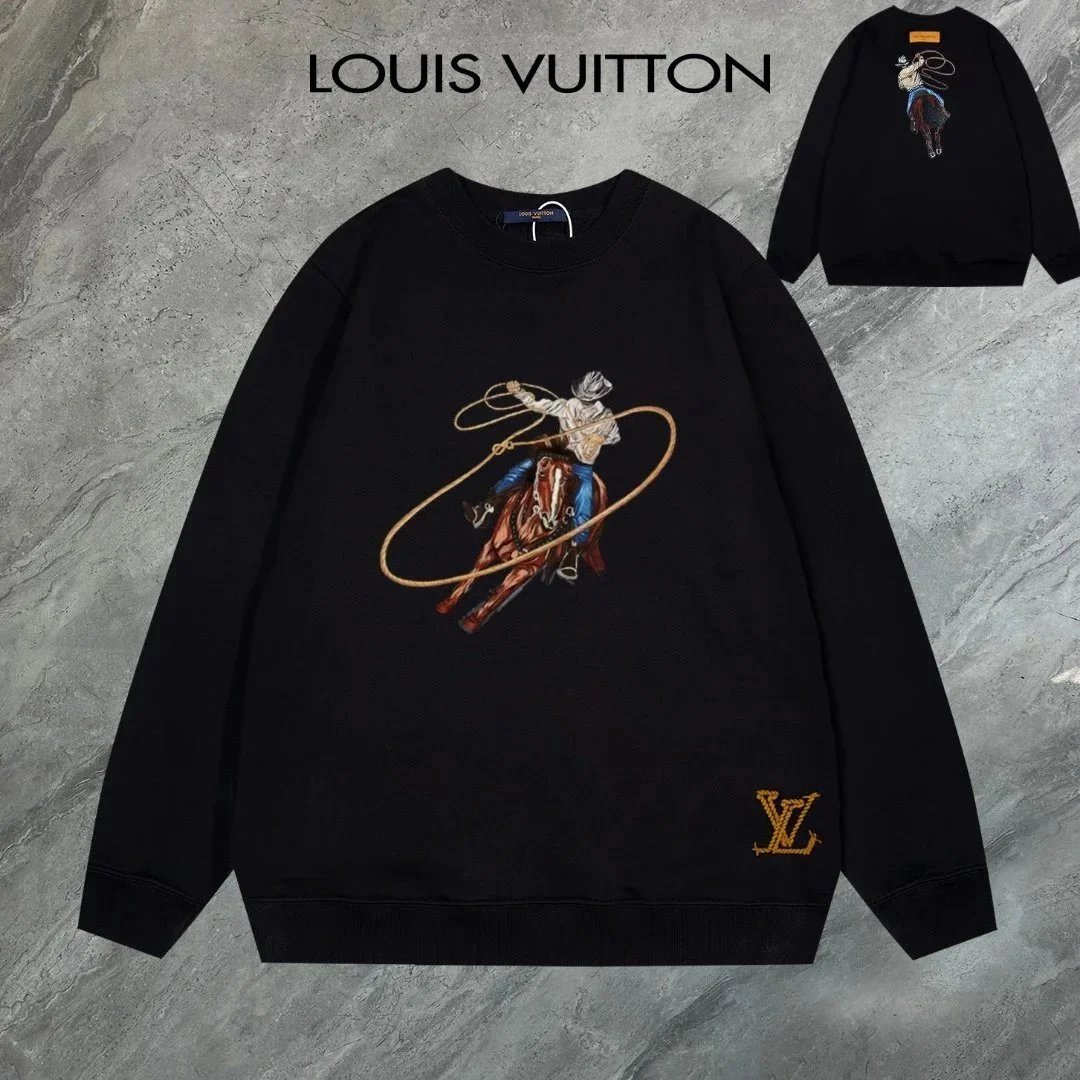Louis Vuitton x Takashi Murakami Monogram Star Sweatshirt Beige Hoodie - 4