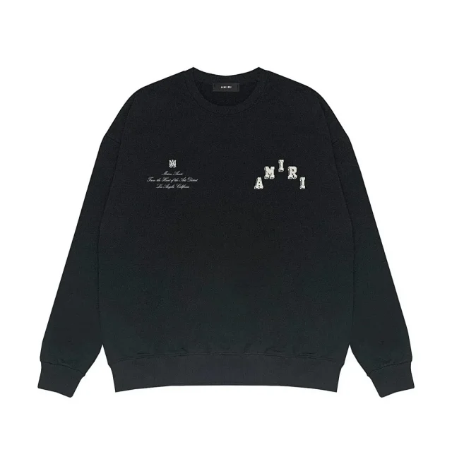 Amiri Hoodies & Sweatshirts Graphic crewneck sweatshirt product detail image 4