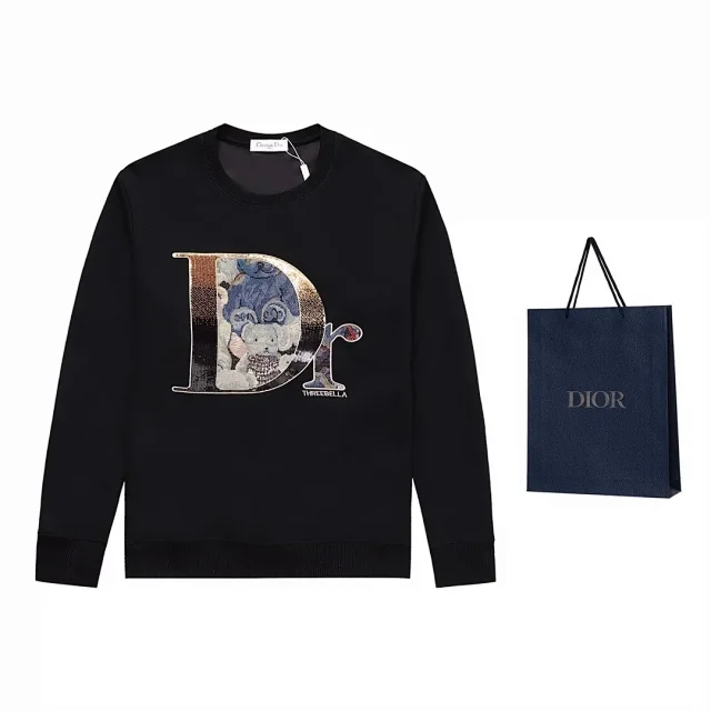Dior Hoodies & Sweatshirts Logo Print product detail image 9