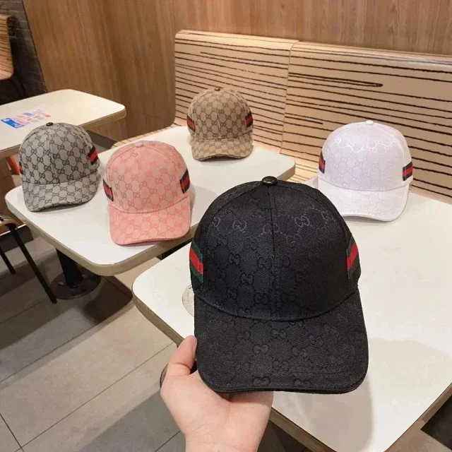 Gucci Hats GG Monogram Baseball Cap product detail image 2