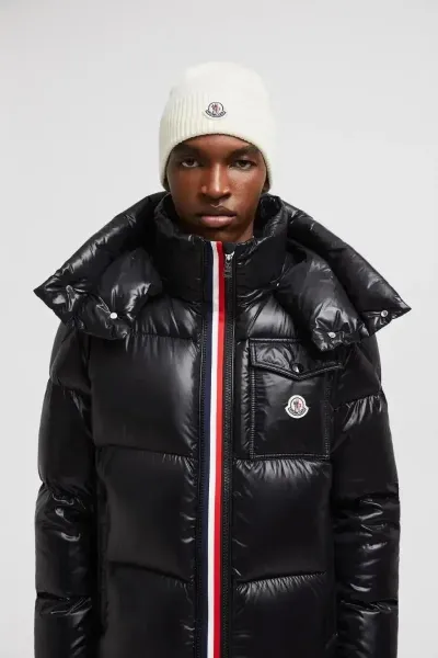 Moncler Beanie with Fox Fur Pom-Pom Pink Hat - 3