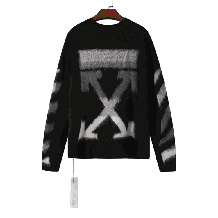 OFF WHITE wool sweat