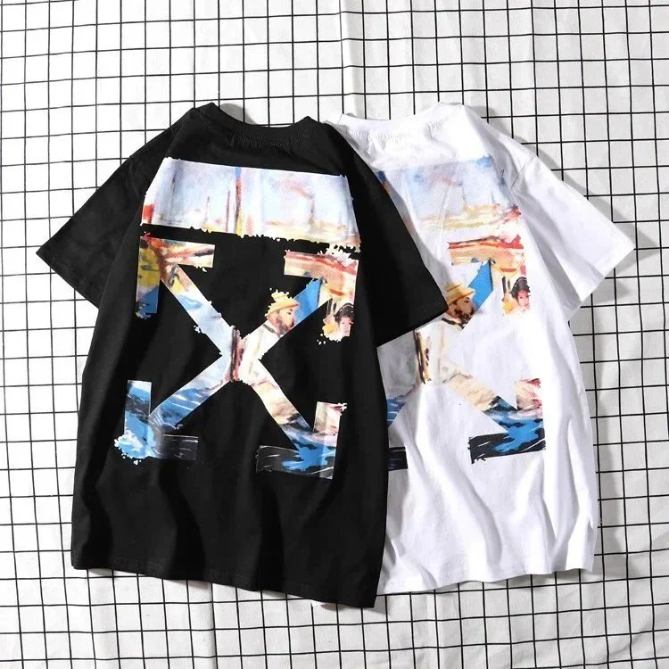 Off-White T-Shirts Short-Sleeve Graphic Arrow Print image 3