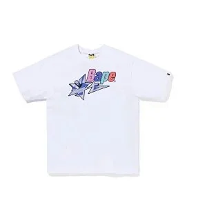 A BATHING APE T-Shirts Head Graphic Short-Sleeve T-Shirt product detail image 9