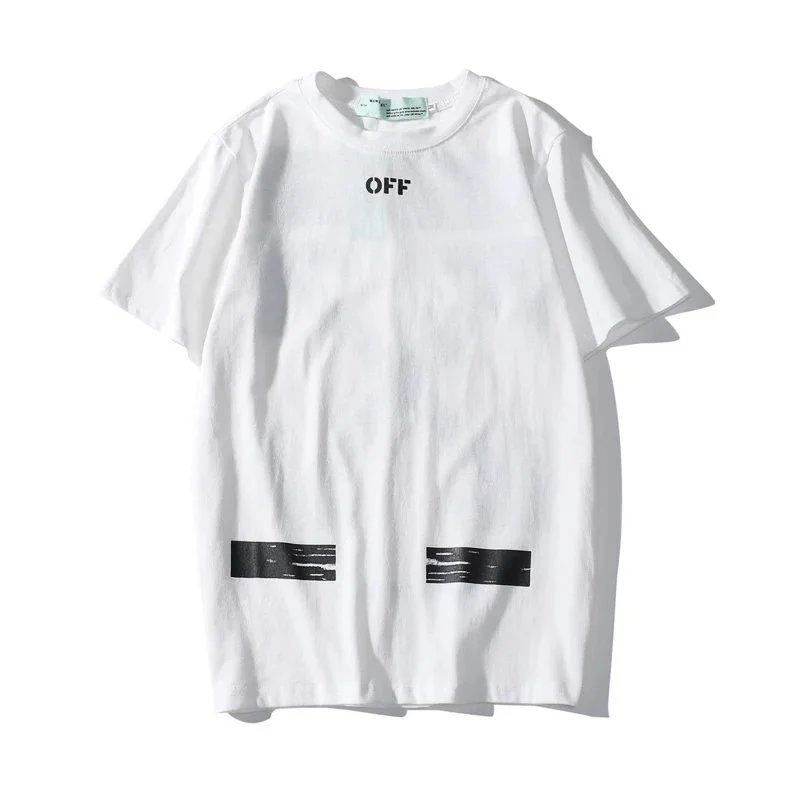 Off-White Arrow Print T-Shirt Black and White - 26