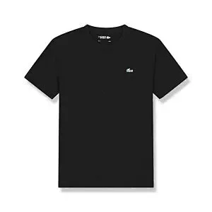 Lacoste T-Shirts Short-sleeve crewneck T-shirt with crocodile logo product detail image 4