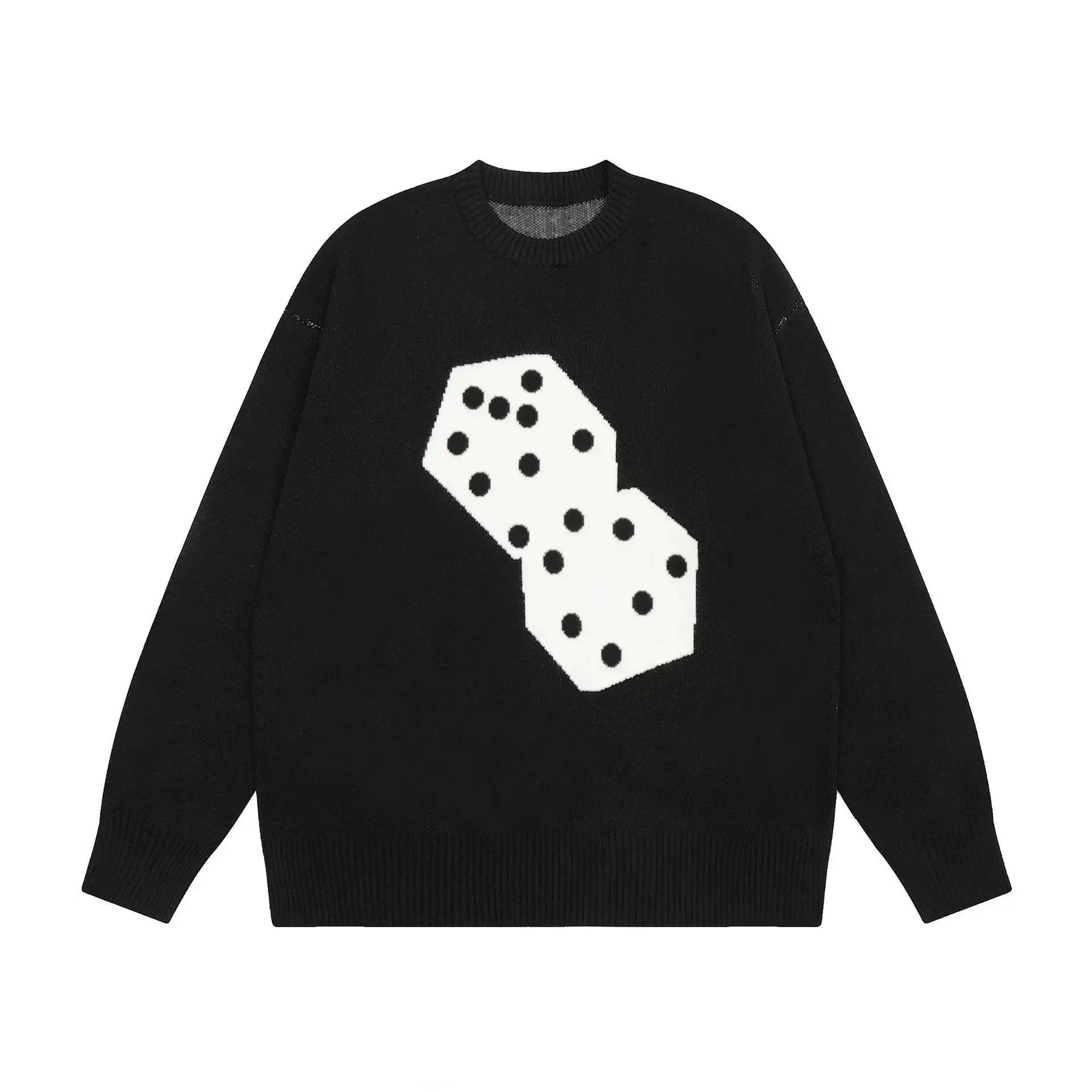 Stüssy Knitwear Graphic Logo Knit Crewneck Sweater — ALBB011