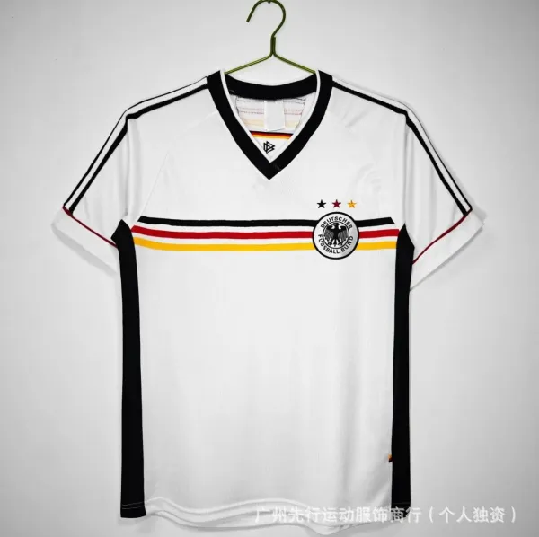 Germany National Team 1990 Home Jersey White - 1