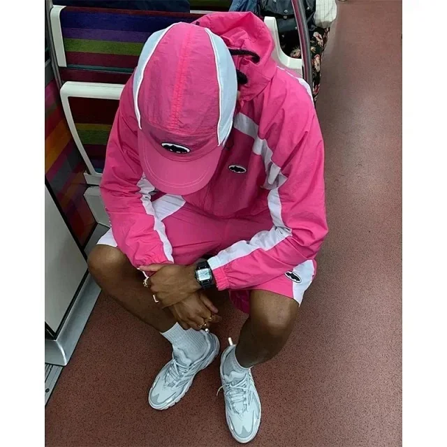 Unbranded Jackets Hooded Colour-Block Windbreaker product detail image 8