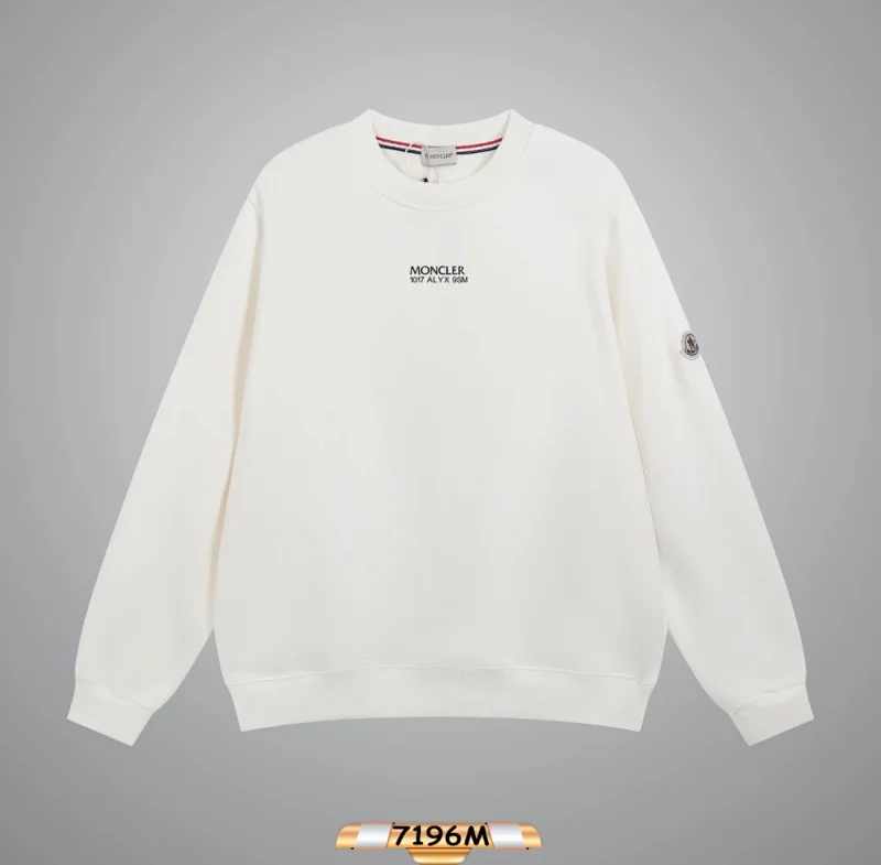 Moncler Hoodies & Sweatshirts Crewneck Logo Sweatshirt — 2