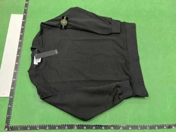 Stone Island Logo Box Print White Hoodie - 4