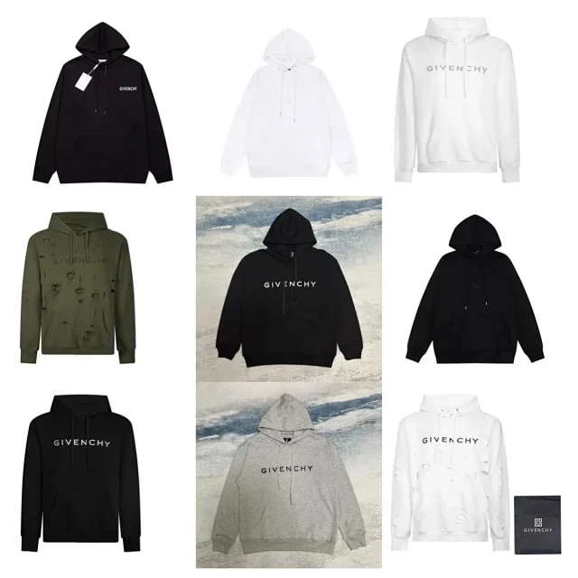 Givenchy Hoodies & Sweatshirts Logo Print Pullover Hoodie product detail image 1