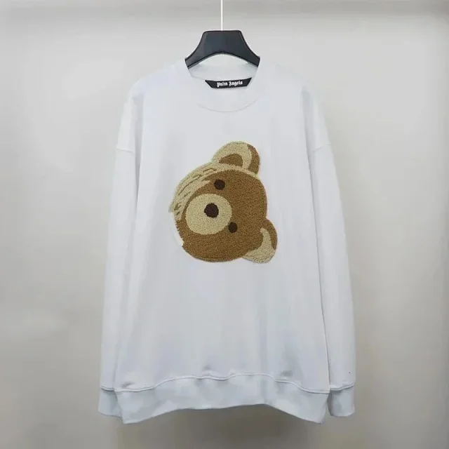 Palm Angels Hoodies & Sweatshirts Graphic logo and product detail image 4