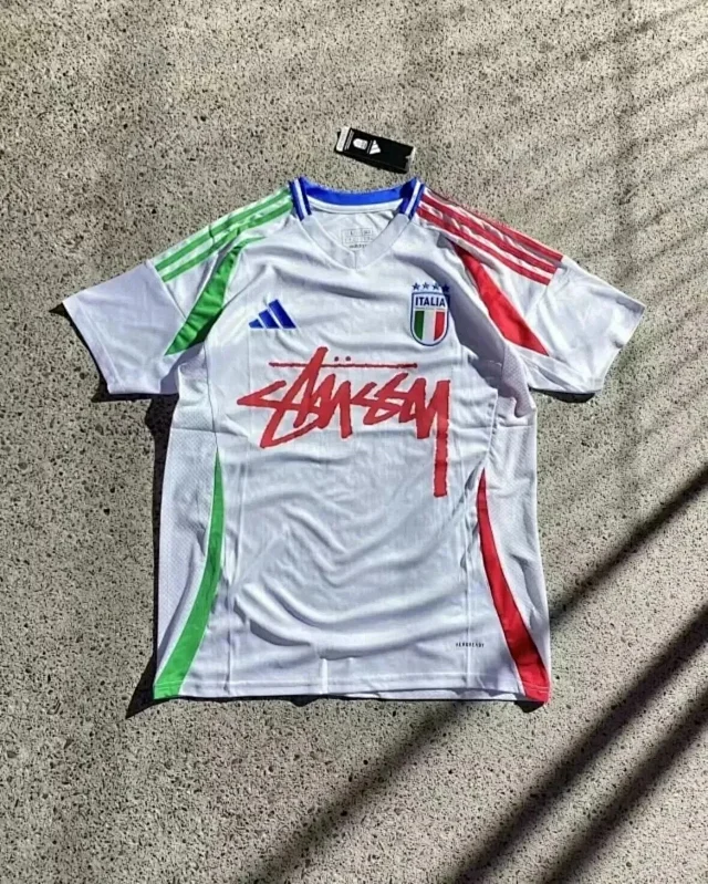 Stussy Football Jerseys Collaborative national team jersey product detail image 10