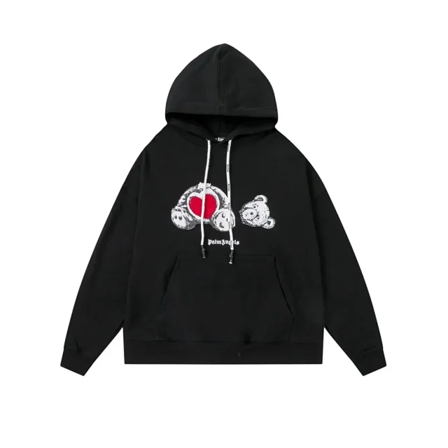 Palm Angels Hoodies & Sweatshirts Graphic logo and product detail image 9
