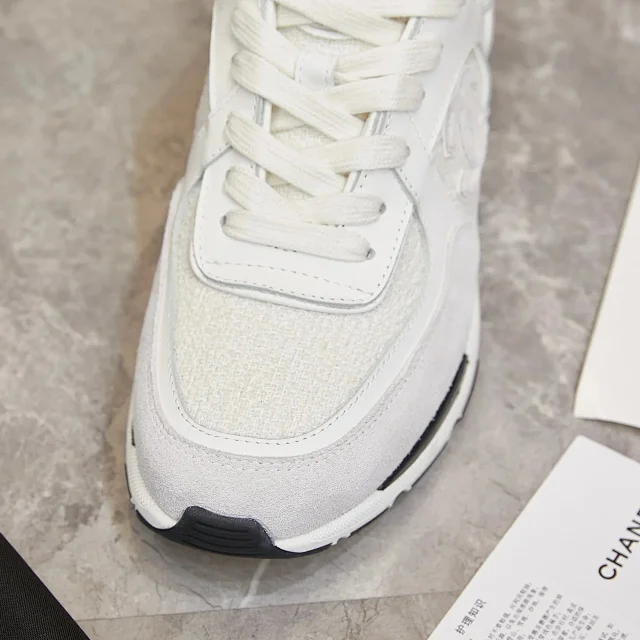 Chanel Sneakers Chunky lace-up with interlocking CC logo product detail image 7
