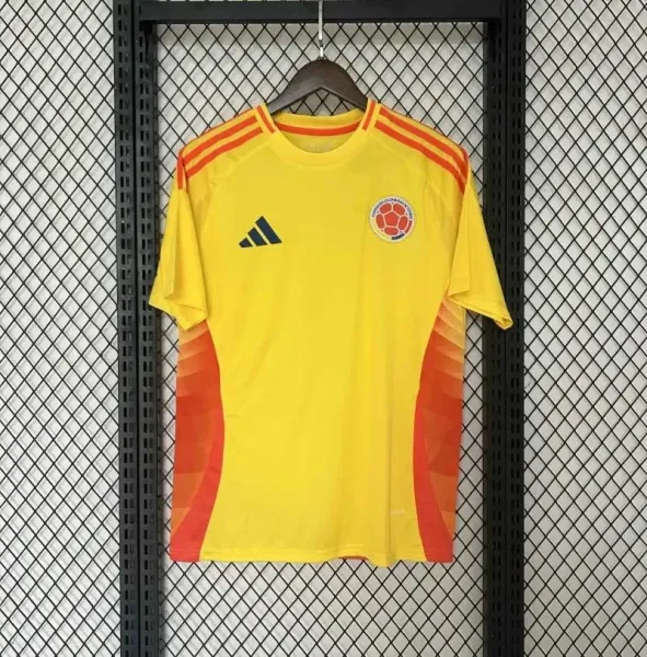 Adidas Colombia National Team 2024 Away Jersey Yellow - 1