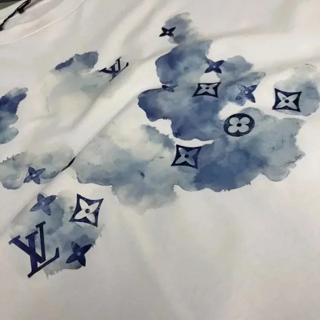 Louis Vuitton T-Shirts Short-Sleeve Crew-Neck Graphic product detail image 57
