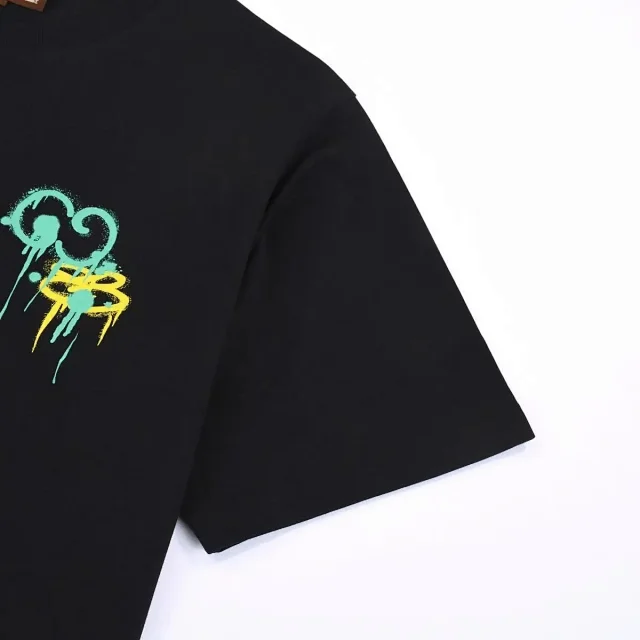 Gucci T-Shirts Short-Sleeve Logo Print Crewneck product detail image 3